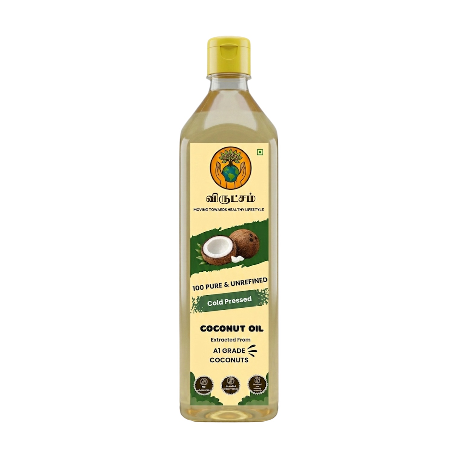IMG_3327.JPG VIRUTCHAM Cold Pressed Coconut Oil - Image 1